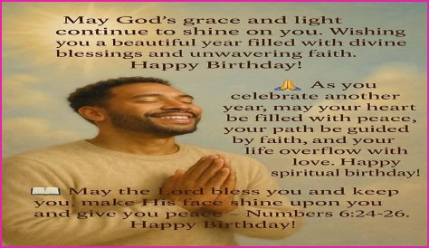 Happy Spiritual Birthday Wishes And Blessings